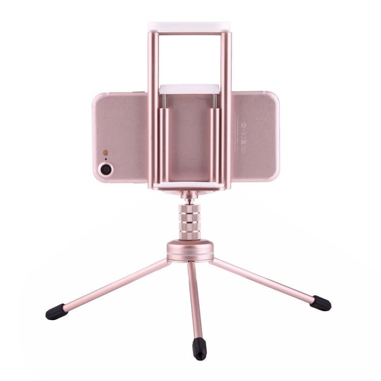 Multi-function Aluminum Alloy Tripod Mount Holder Stand , for iPad, iPhone, Samsung, Lenovo, Sony and other Smartphones & Tablets & Digital Cameras(Rose Gold) - free shipping - PMC TechLife - Order now!