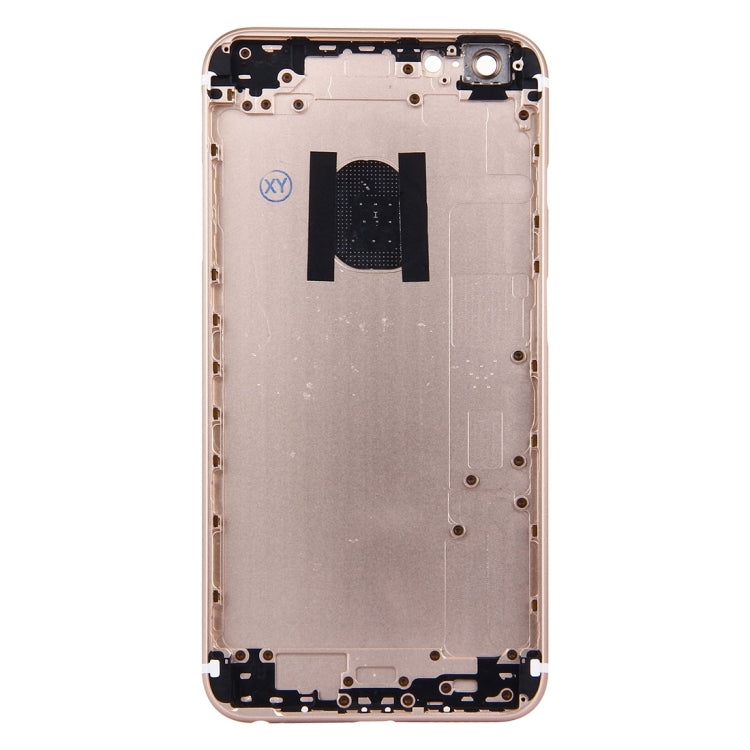 5 in 1 for iPhone 6s Plus (Back Cover + Card Tray + Volume Control Key + Power Button + Mute Switch Vibrator Key) Full Assembly Housing Cover(Gold) - iPhone 6S/6S Plus Parts by PMC TechLife | Online Shopping South Africa | PMC TechLife