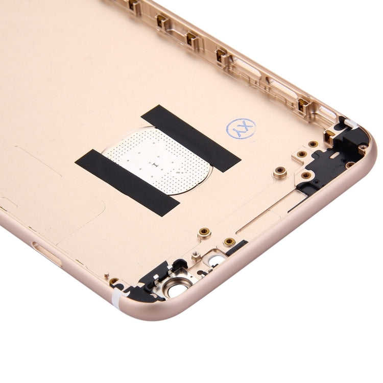 5 in 1 for iPhone 6s Plus (Back Cover + Card Tray + Volume Control Key + Power Button + Mute Switch Vibrator Key) Full Assembly Housing Cover(Gold) - iPhone 6S/6S Plus Parts by PMC TechLife | Online Shopping South Africa | PMC TechLife