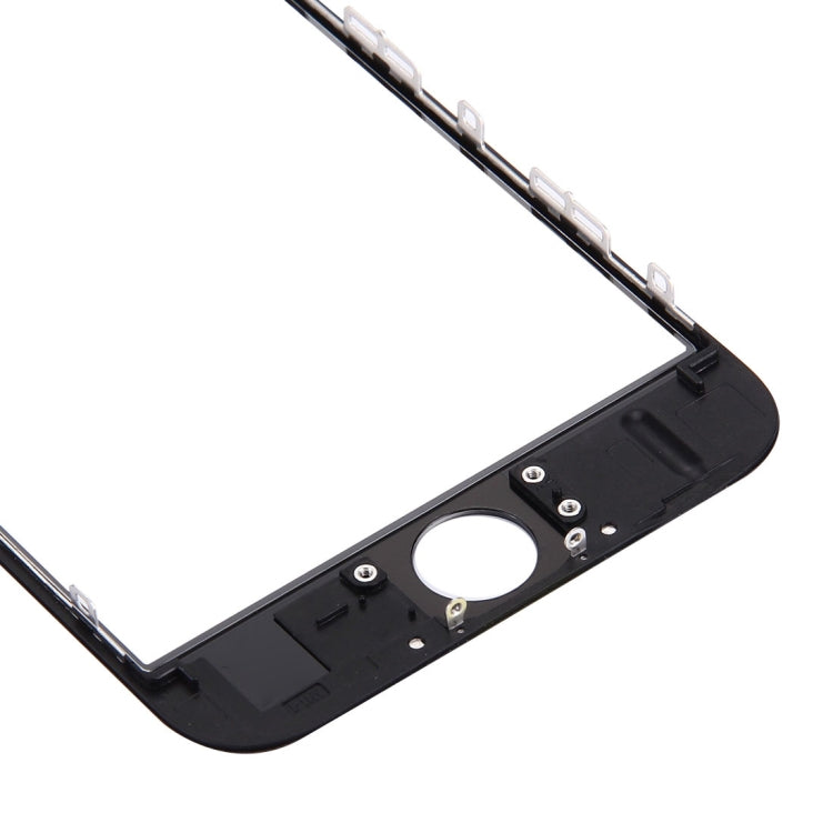 Front Screen Outer Glass Lens with Front LCD Screen Bezel Frame & OCA Optically Clear Adhesive for iPhone 6s(Black) - free shipping - PMC TechLife - Order now!