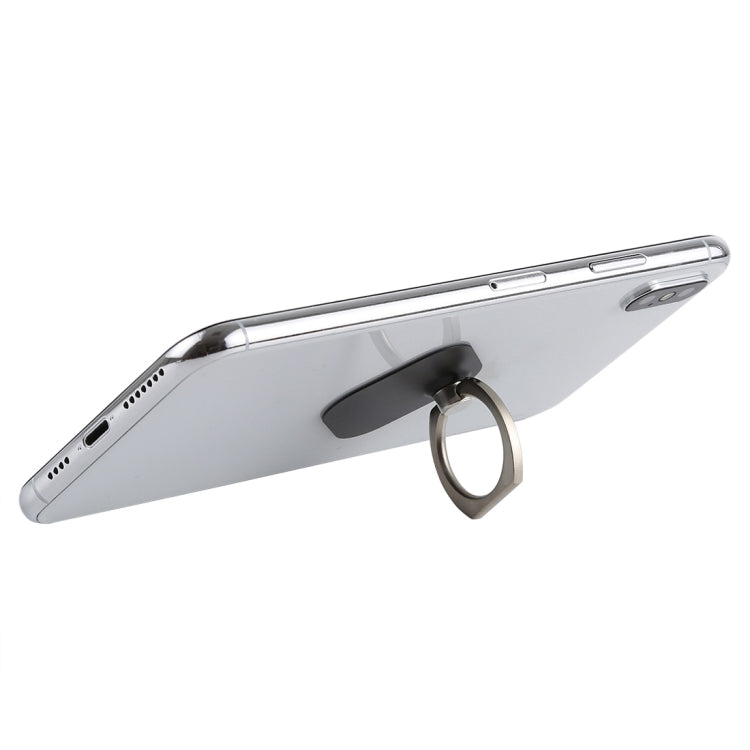 Ring Phone Metal Holder for iPad, iPhone, Galaxy, Huawei, Xiaomi, LG, HTC and Other Smart Phones (Black) - Ring Holder by PMC TechLife | Online Shopping South Africa | PMC TechLife