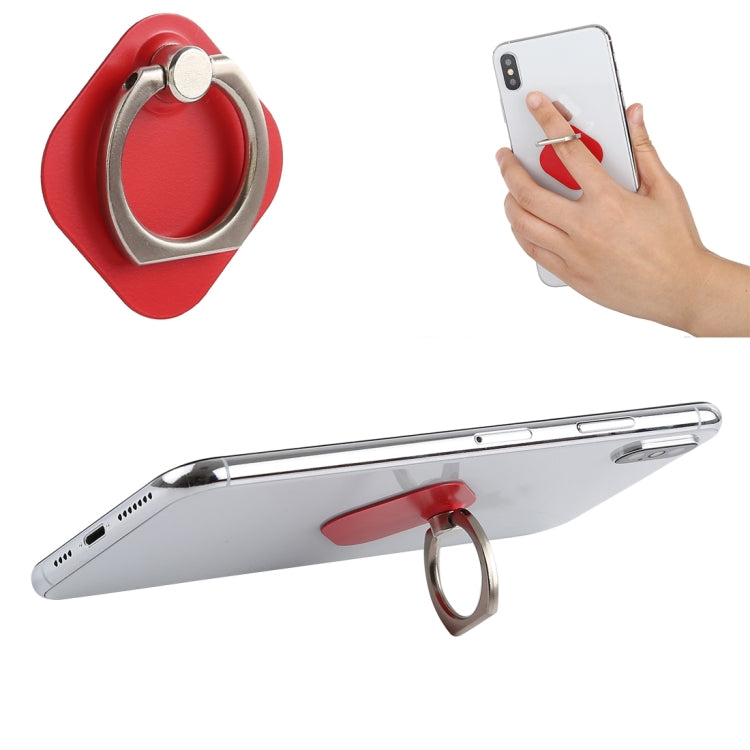Ring Phone Metal Holder for iPad, iPhone, Galaxy, Huawei, Xiaomi, LG, HTC and Other Smart Phones (Red) - Ring Holder by PMC TechLife | Online Shopping South Africa | PMC TechLife