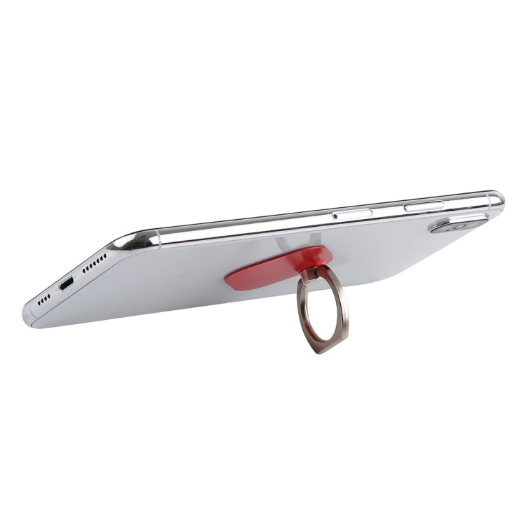 Ring Phone Metal Holder for iPad, iPhone, Galaxy, Huawei, Xiaomi, LG, HTC and Other Smart Phones (Red) - Ring Holder by PMC TechLife | Online Shopping South Africa | PMC TechLife