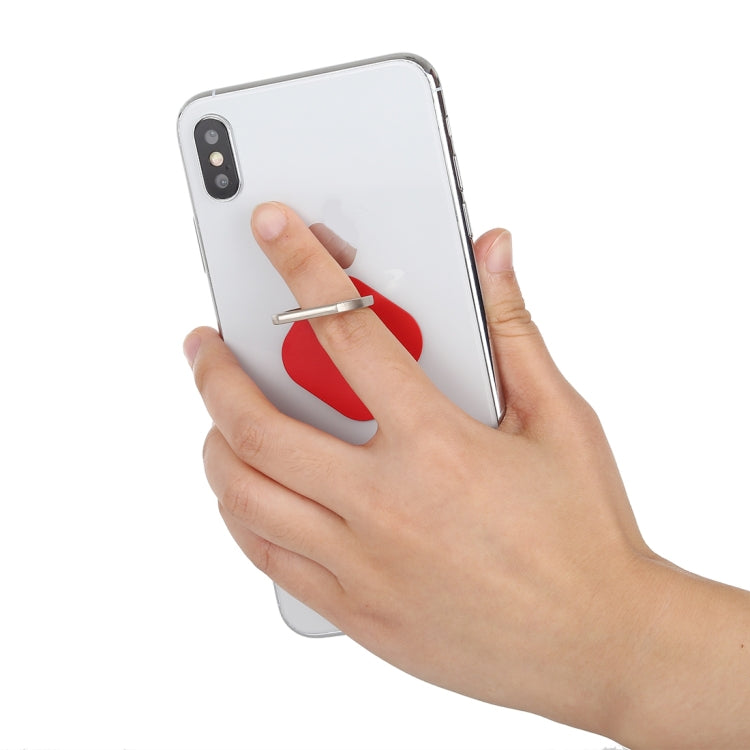Ring Phone Metal Holder for iPad, iPhone, Galaxy, Huawei, Xiaomi, LG, HTC and Other Smart Phones (Red) - Ring Holder by PMC TechLife | Online Shopping South Africa | PMC TechLife