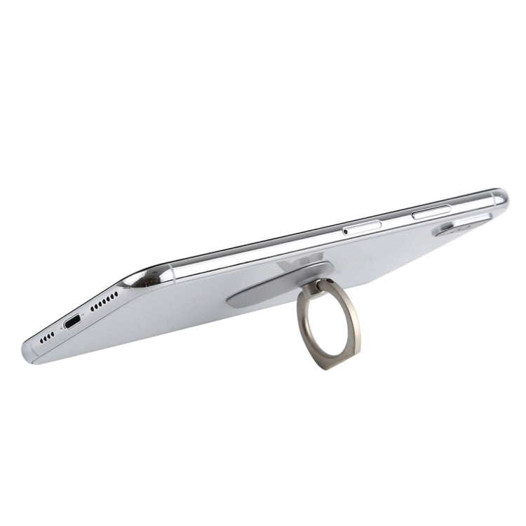 Ring Phone Metal Holder for iPad, iPhone, Galaxy, Huawei, Xiaomi, LG, HTC and Other Smart Phones (Silver) - Ring Holder by PMC TechLife | Online Shopping South Africa | PMC TechLife