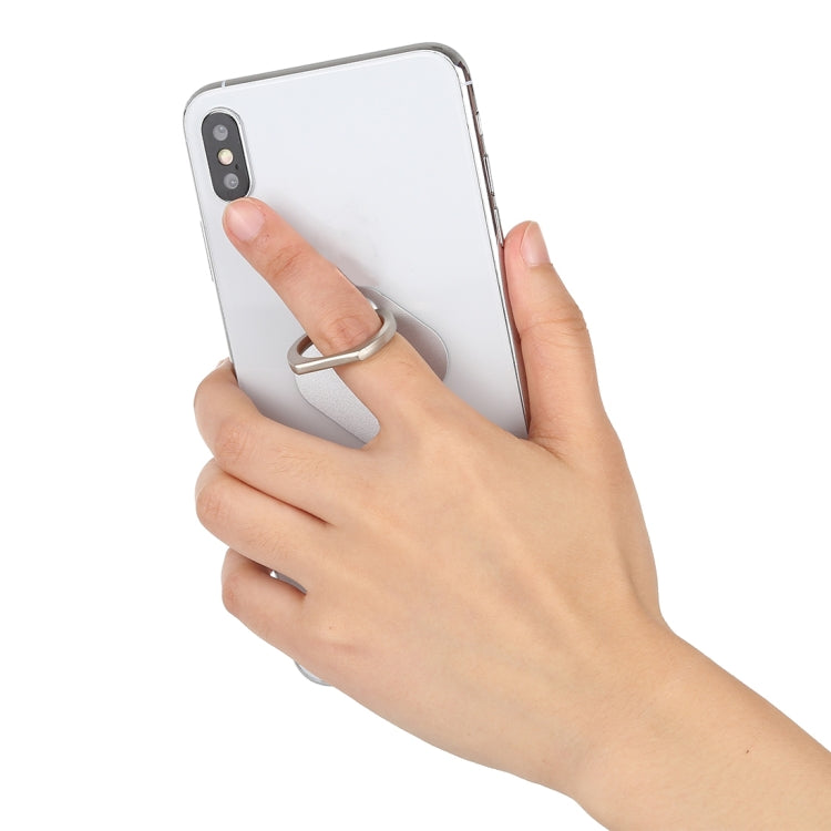 Ring Phone Metal Holder for iPad, iPhone, Galaxy, Huawei, Xiaomi, LG, HTC and Other Smart Phones (Silver) - Ring Holder by PMC TechLife | Online Shopping South Africa | PMC TechLife