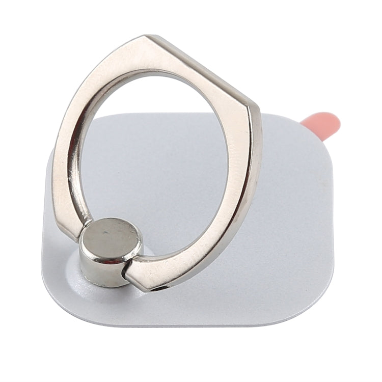 Ring Phone Metal Holder for iPad, iPhone, Galaxy, Huawei, Xiaomi, LG, HTC and Other Smart Phones (White) - Ring Holder by PMC TechLife | Online Shopping South Africa | PMC TechLife
