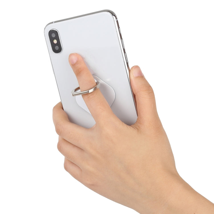 Ring Phone Metal Holder for iPad, iPhone, Galaxy, Huawei, Xiaomi, LG, HTC and Other Smart Phones (White) - Ring Holder by PMC TechLife | Online Shopping South Africa | PMC TechLife