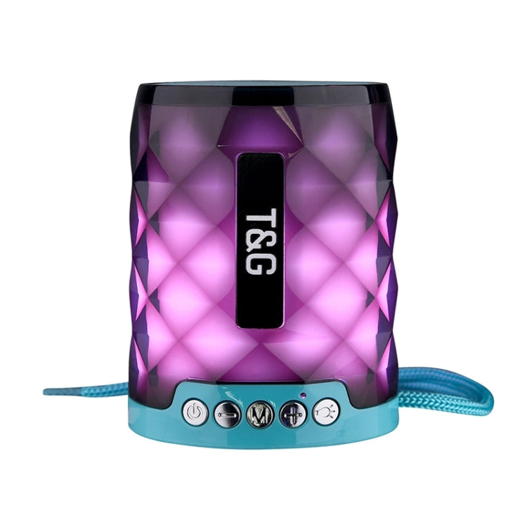 T&G TG155 Bluetooth 4.2 Mini Portable Wireless Bluetooth Speaker with Colorful Lights(Green) - Mini Speaker by T&G | Online Shopping South Africa | PMC TechLife | Buy Now Pay Later Mobicred