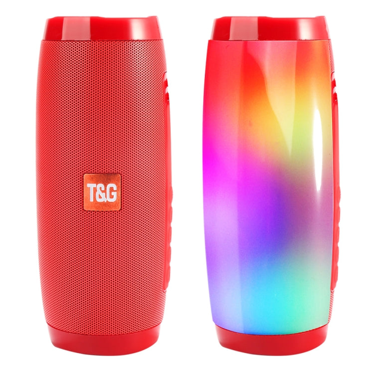 T&G TG157 Bluetooth 4.2 Mini Portable Wireless Bluetooth Speaker with Melody Colorful Lights(Red) - free shipping - PMC TechLife - Order now!