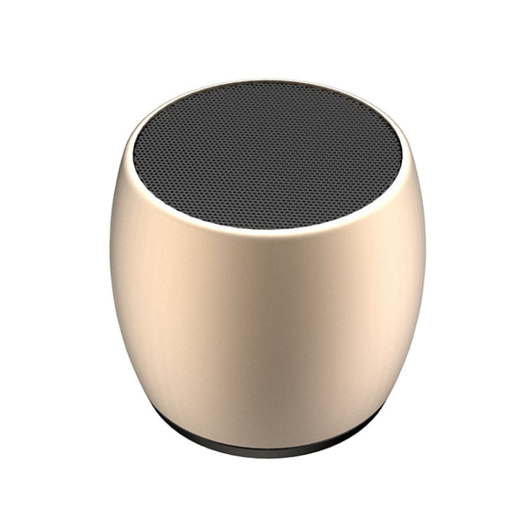 SARDiNE F1 Aluminium Alloy Stereo Wireless Bluetooth Speaker with Charging Dock, Support Hands-free(Gold) - free shipping - PMC TechLife - Order now!