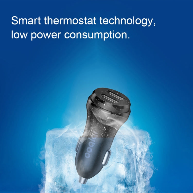 ipipoo XP-1 Dual USB Car Fast Charging Charger with Android Line (White) - free shipping - PMC TechLife - Order now!