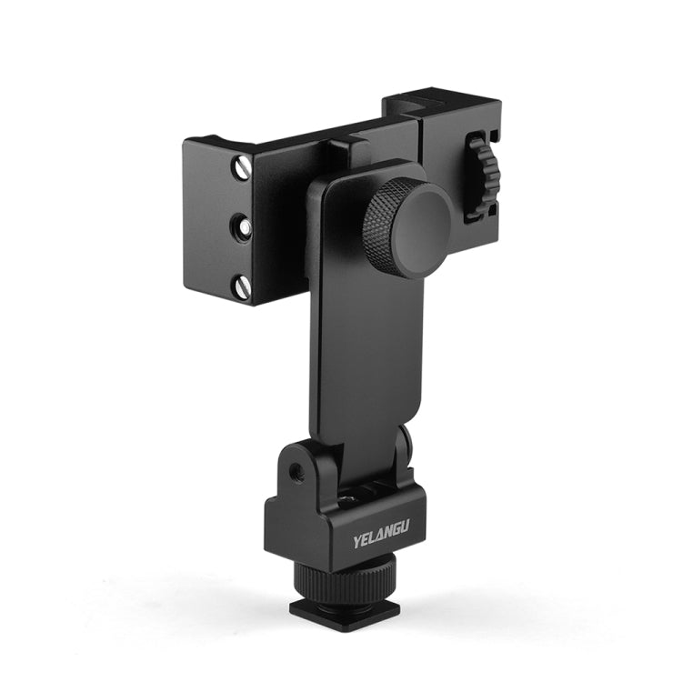 YELANGU PC10 360 Degree Rotating Horizontal Vertical Shooting Phone Clamp Holder Bracket (Black) - Desktop Holder by YELANGU | Online Shopping South Africa | PMC TechLife | Buy Now Pay Later Mobicred