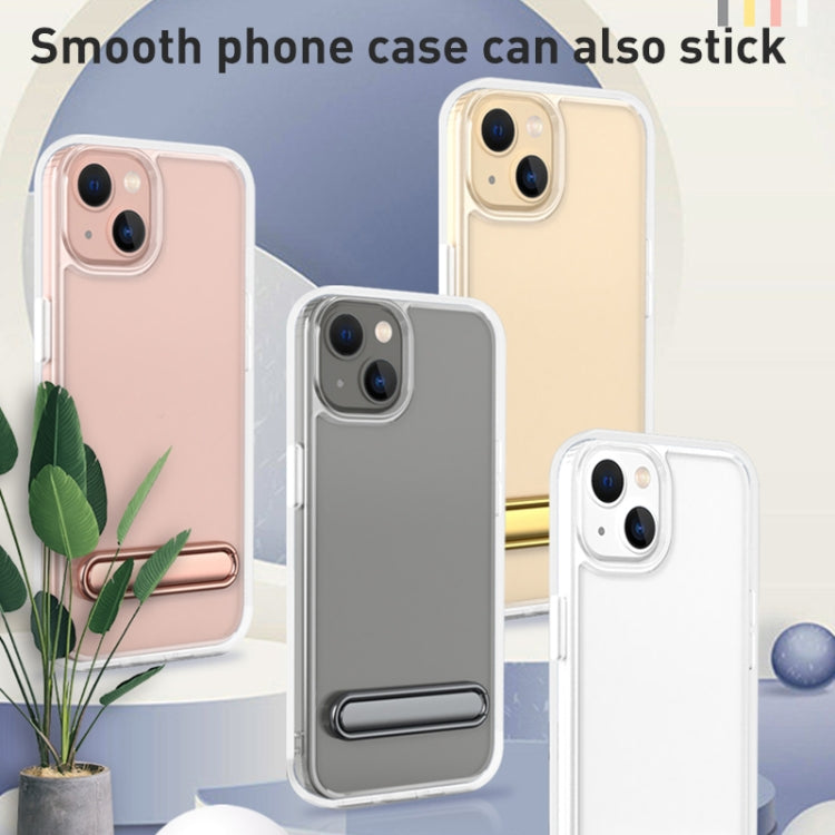 Integrated Mobile Phone Folding Holder (Silver) - Hand-Sticking Bracket by PMC TechLife | Online Shopping South Africa | PMC TechLife