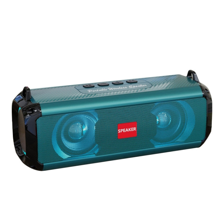 EBS-045 Wireless Stereo RGB Mini Portable Outdoor Music Subwoofer Stereo Speaker with Light (Green) - Desktop Speaker by PMC TechLife | Online Shopping South Africa | PMC TechLife