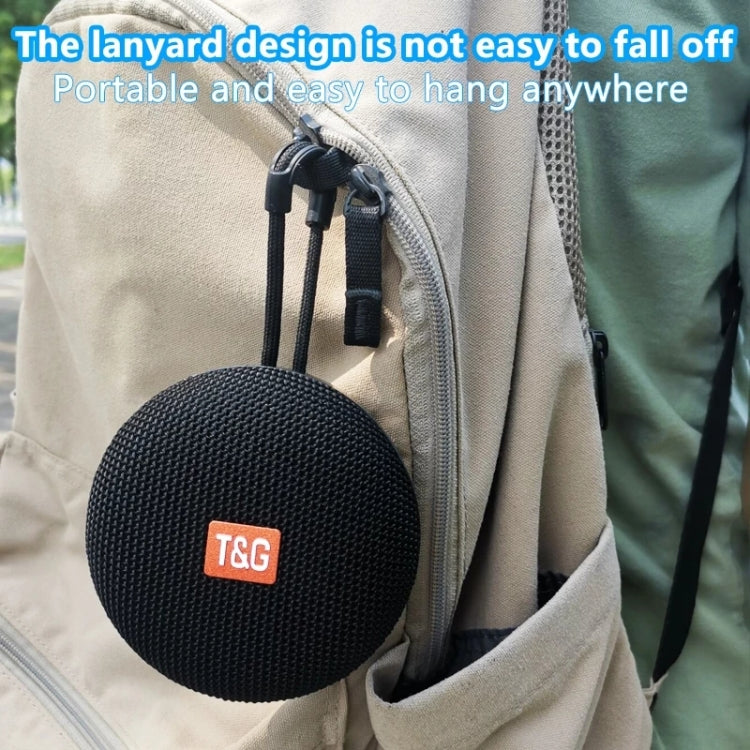 T&G TG352 Outdoor Portable Riding Wireless Bluetooth Speaker TWS Stereo Subwoofer, Support Handsfree Call / FM / TF(Grey) - Mini Speaker by T&G | Online Shopping South Africa | PMC TechLife | Buy Now Pay Later Mobicred