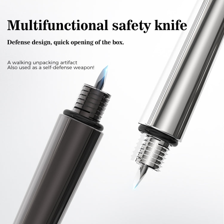 R-JUST SJ20-4 Aluminum Alloy Magnetic Knife Phone Holder (Silver) - Hand-Sticking Bracket by R-JUST | Online Shopping South Africa | PMC TechLife | Buy Now Pay Later Mobicred