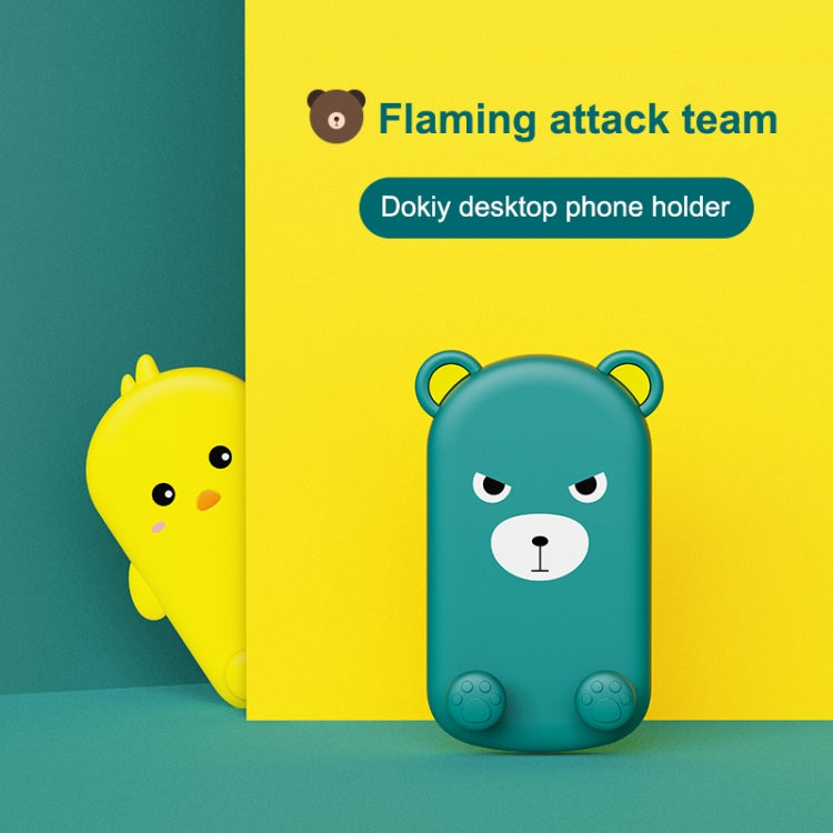 DK-XX-111 Cartoon Animal Retractable Phone Lazy Bracket Foldable Desktop Holder(Brown) - Desktop Holder by PMC TechLife | Online Shopping South Africa | PMC TechLife