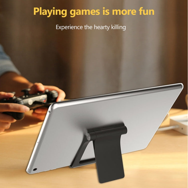 ZM-7 Universal 360-degree Rotating Matte Texture Mobile Phone / Tablet Stand Desktop Stand (Black) - Desktop Holder by PMC TechLife | Online Shopping South Africa | PMC TechLife