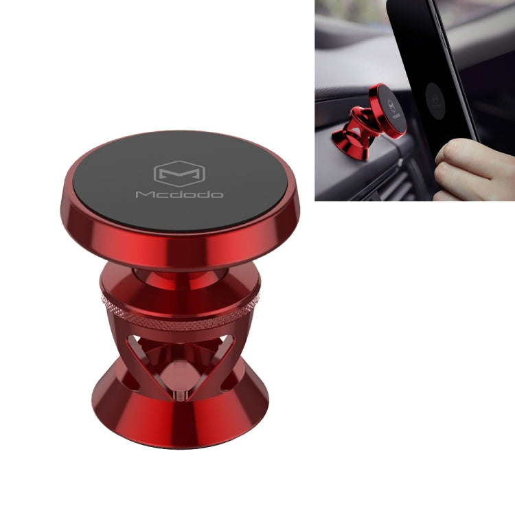 Mcdodo CM-2571 Yao Series Car Air Outlet Vent Mount Phone Holder Stand, For iPhone, Samsung, Huawei, Lenovo, Xiaomi, Sony, HTC(Red) - Universal Car Holders by Mcdodo | Online Shopping South Africa | PMC TechLife | Buy Now Pay Later Mobicred