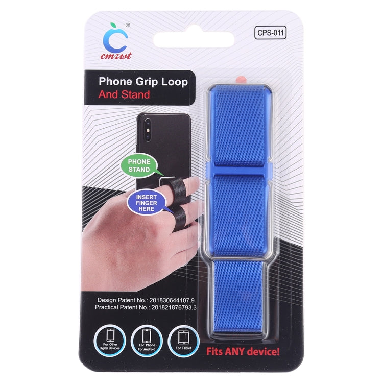 CPS-011 Universal Phone Grip Loop & Stand Holder (Dark Blue) - Ring Holder by PMC TechLife | Online Shopping South Africa | PMC TechLife
