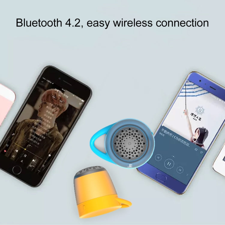 Universe XHH-T502 Portable Loudspeakers Mini Wireless Bluetooth V4.2 Speaker, Support Hands-free / Support TF Music Player(Blue) - Mini Speaker by PMC TechLife | Online Shopping South Africa | PMC TechLife
