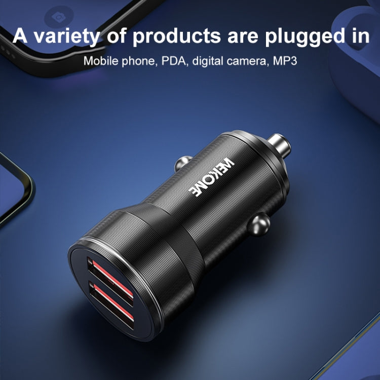 WK WP-C43 Staroad Series 15W Dual USB Car Charger (Black) - Car Charger by WK | Online Shopping South Africa | PMC TechLife | Buy Now Pay Later Mobicred