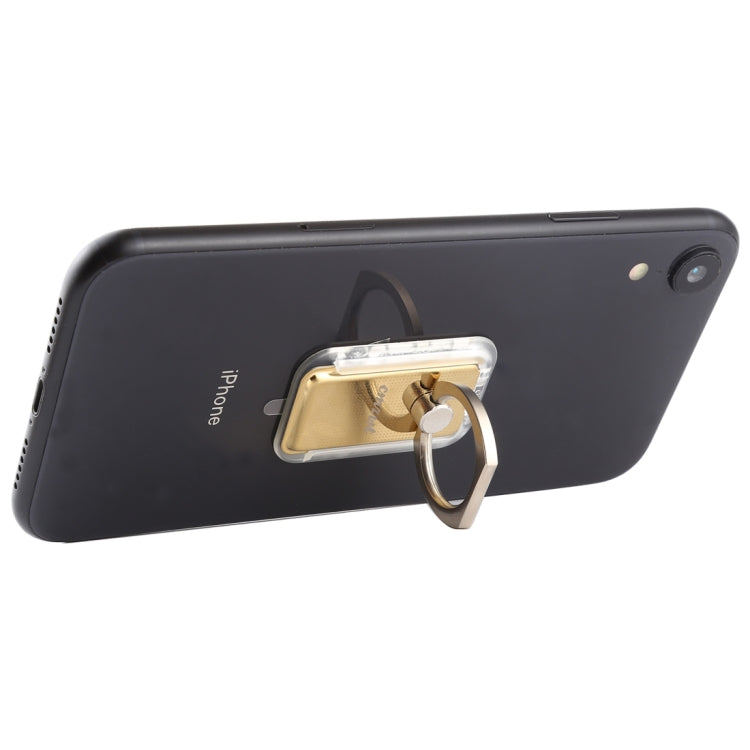 CPS-013 360 Degrees Rotate Freely Removable Magnetic Ring Stand Phone Holder, Support Wireless Charging(Gold) - Ring Holder by PMC TechLife | Online Shopping South Africa | PMC TechLife