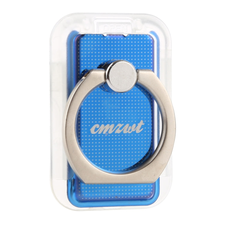 CPS-013 360 Degrees Rotate Freely Removable Magnetic Ring Stand Phone Holder, Support Wireless Charging(Blue) - Ring Holder by PMC TechLife | Online Shopping South Africa | PMC TechLife