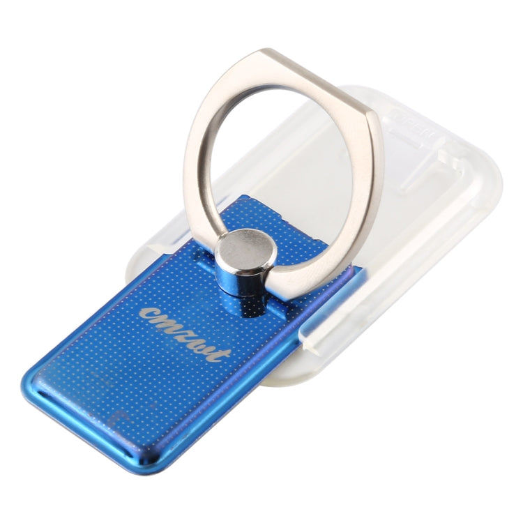 CPS-013 360 Degrees Rotate Freely Removable Magnetic Ring Stand Phone Holder, Support Wireless Charging(Blue) - Ring Holder by PMC TechLife | Online Shopping South Africa | PMC TechLife