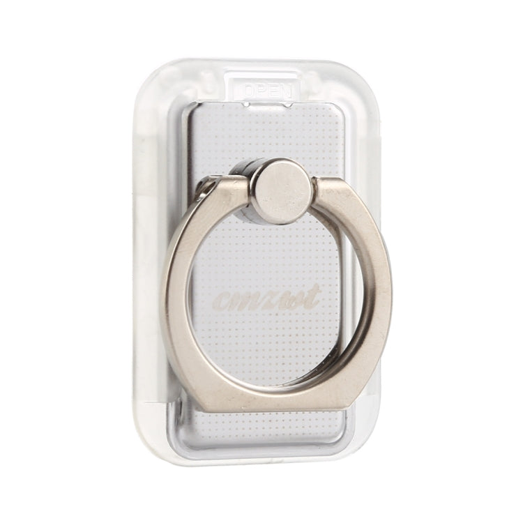 CPS-013 360 Degrees Rotate Freely Removable Magnetic Ring Stand Phone Holder, Support Wireless Charging(Silver) - Ring Holder by PMC TechLife | Online Shopping South Africa | PMC TechLife