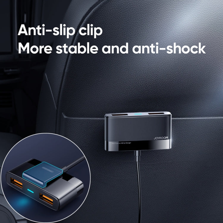 JOYROOM JR-CL03 6.2A Multi 5 Ports USB Smart Car Charger - Car Charger by JOYROOM | Online Shopping South Africa | PMC TechLife | Buy Now Pay Later Mobicred