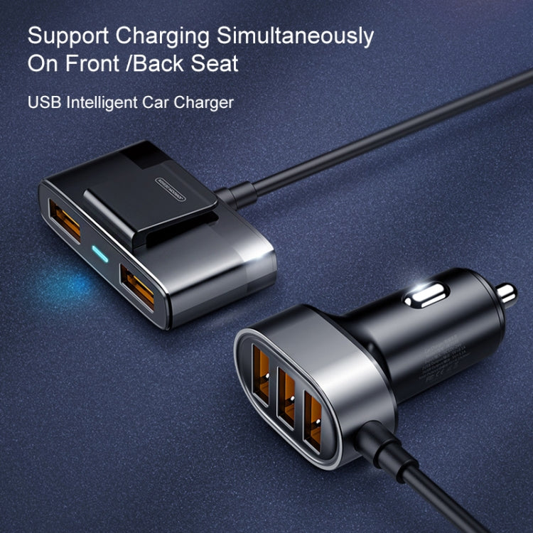 JOYROOM JR-CL03 6.2A Multi 5 Ports USB Smart Car Charger - Car Charger by JOYROOM | Online Shopping South Africa | PMC TechLife | Buy Now Pay Later Mobicred