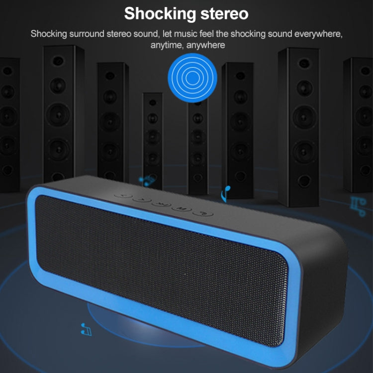 EBS-308 Outdoor Portable Mini Wireless Bluetooth Subwoofer Speaker(Orange) - Waterproof Speaker by PMC TechLife | Online Shopping South Africa | PMC TechLife