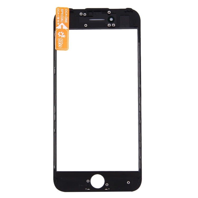 Front Screen Outer Glass Lens with Front LCD Screen Bezel Frame & OCA Optically Clear Adhesive for iPhone 7 Plus(Black) - free shipping - PMC TechLife - Order now!