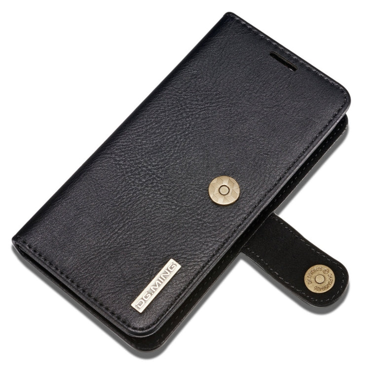 DG.MING For iPhone SE 2020 & 8 & 7  Crazy Horse Texture Horizontal Flip Detachable Magnetic Protective Case with Holder & Card Slots & Wallet(Black) - More iPhone Cases by DG.MING | Online Shopping South Africa | PMC TechLife | Buy Now Pay Later Mobicred