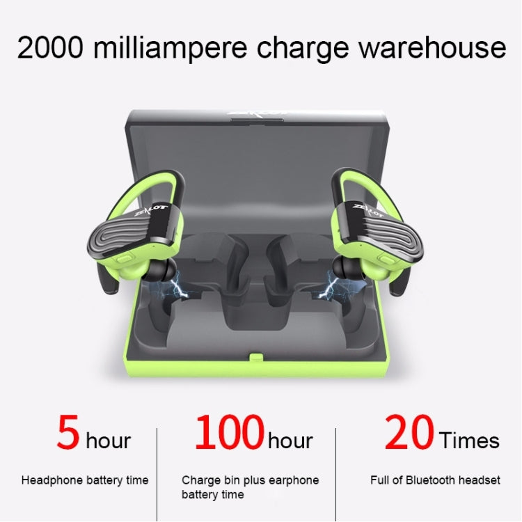 ZEALOT H10 TWS Ture Wireless Stereo Double Earphones Dust-proof Sweat-proof Bluetooth Earphone with Charging Box - Bluetooth Earphone by ZEALOT | Online Shopping South Africa | PMC TechLife | Buy Now Pay Later Mobicred