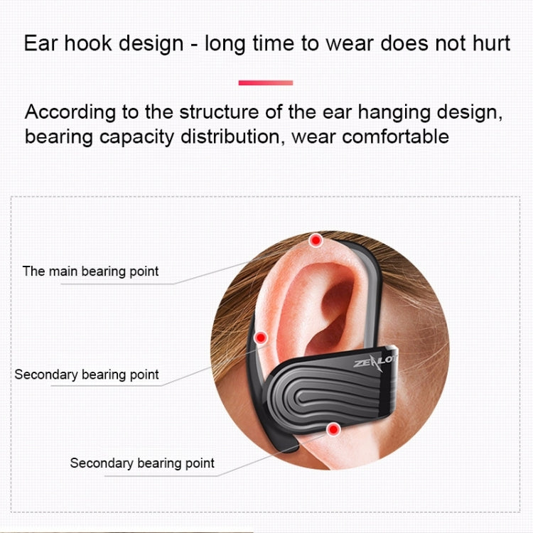 ZEALOT H10 TWS Ture Wireless Stereo Double Earphones Dust-proof Sweat-proof Bluetooth Earphone with Charging Box - Bluetooth Earphone by ZEALOT | Online Shopping South Africa | PMC TechLife | Buy Now Pay Later Mobicred