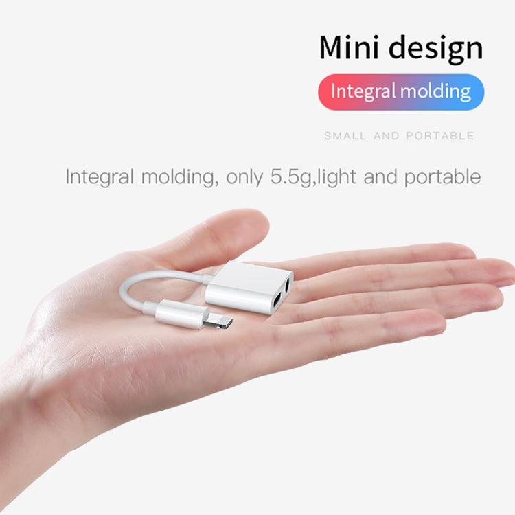 JOYROOM S-Y104 Ben Series Apple 3.5+Lightning Adapter, Length: 1.2m(White) - Earphone Adapter by JOYROOM | Online Shopping South Africa | PMC TechLife