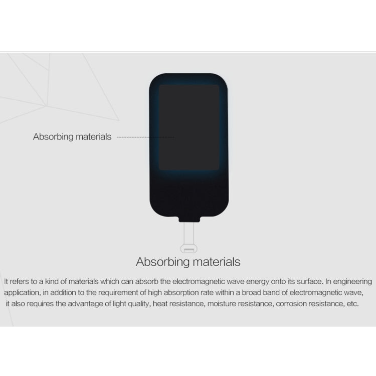 NILLKIN Magic Tag QI Standard Wireless Charging Receiver for iPhone 7 / 6s / 6 / 5S / 5, with 8 Pin Port, Length: 98mm - free shipping - PMC TechLife - Order now!
