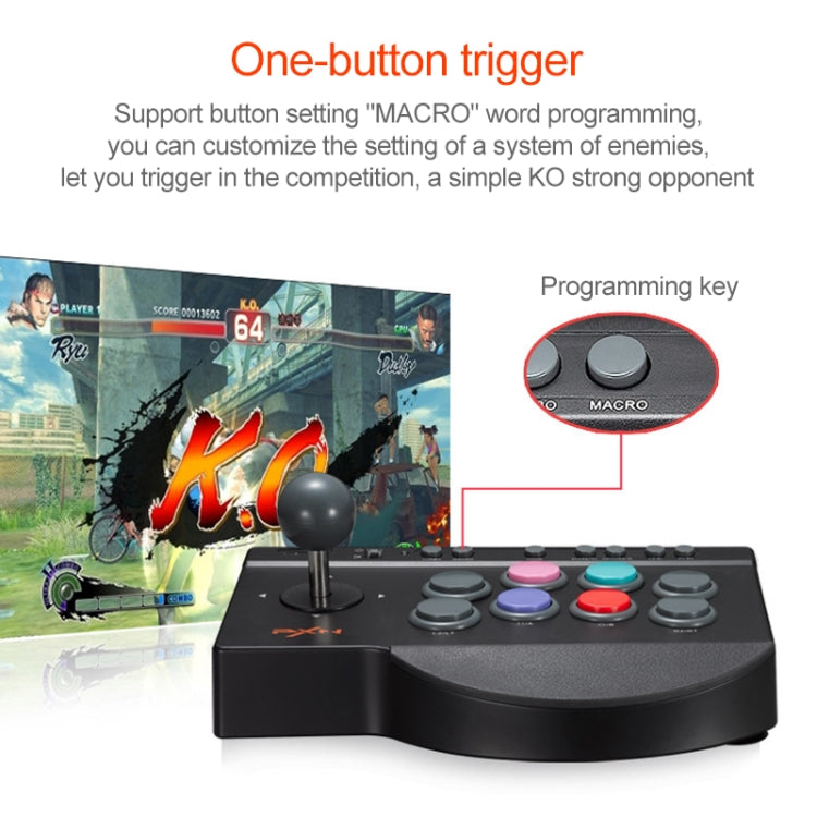 PXN PXN-0082 Gladiator Street Machine Game Handle Rocker Controller for Nintendo Switch / PC / Android System / PS3 / PS4 / XboxOne - Gamepads by PXN | Online Shopping South Africa | PMC TechLife