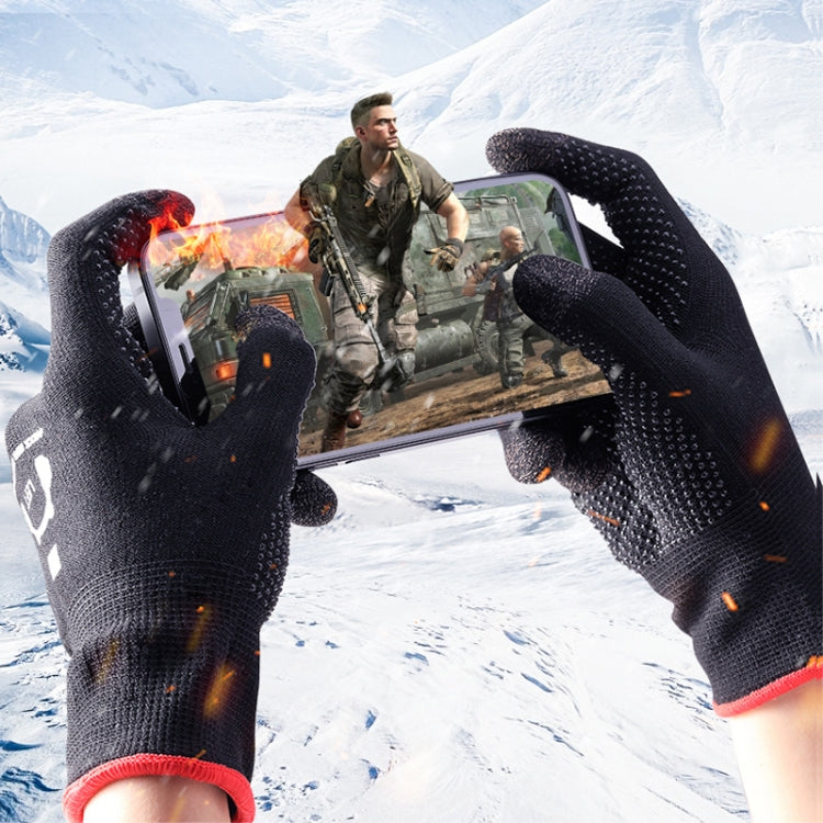 ROCK i28 Super Conductive Silver Fiber Anti-sweat Sensitive Touch Gaming Gloves - Gaming Finger Sleeves by PMC TechLife | Online Shopping South Africa | PMC TechLife