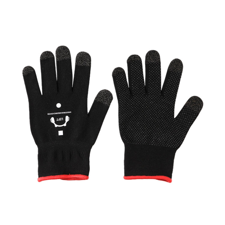 ROCK i28 Super Conductive Silver Fiber Anti-sweat Sensitive Touch Gaming Gloves - Gaming Finger Sleeves by PMC TechLife | Online Shopping South Africa | PMC TechLife