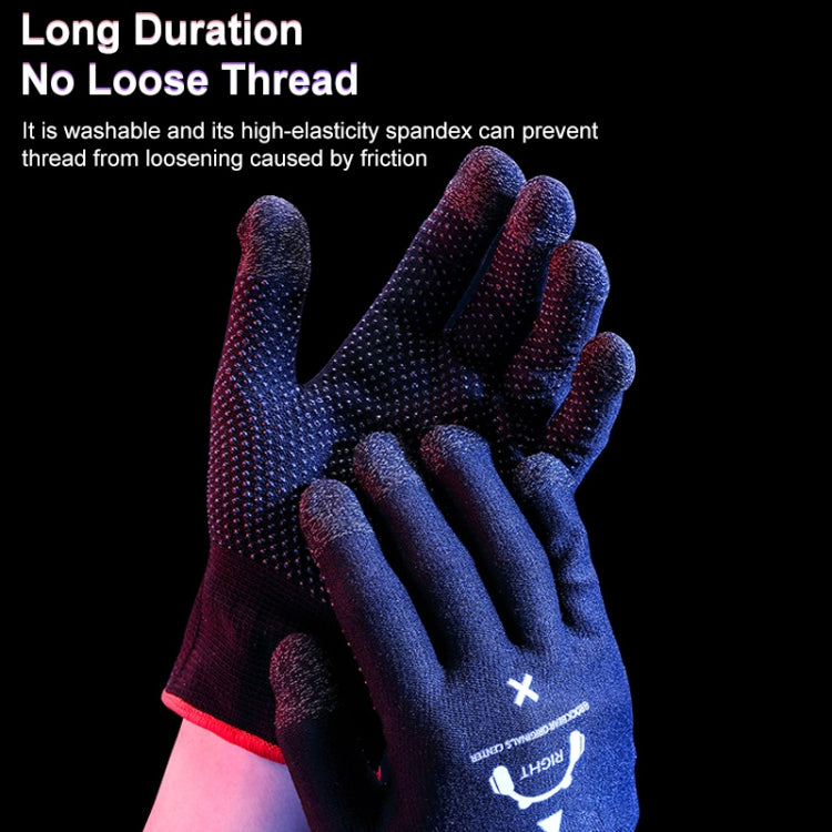 ROCK i28 Super Conductive Silver Fiber Anti-sweat Sensitive Touch Gaming Gloves - Gaming Finger Sleeves by PMC TechLife | Online Shopping South Africa | PMC TechLife