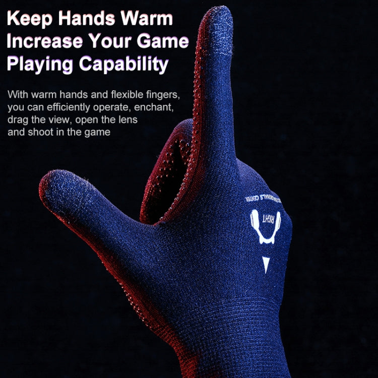 ROCK i28 Super Conductive Silver Fiber Anti-sweat Sensitive Touch Gaming Gloves - Gaming Finger Sleeves by PMC TechLife | Online Shopping South Africa | PMC TechLife