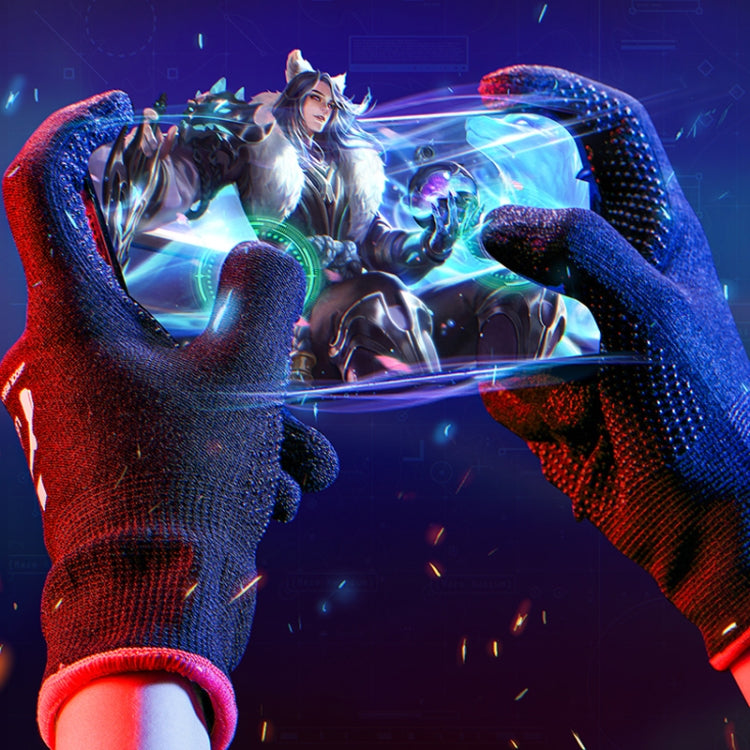 ROCK i28 Super Conductive Silver Fiber Anti-sweat Sensitive Touch Gaming Gloves - Gaming Finger Sleeves by PMC TechLife | Online Shopping South Africa | PMC TechLife
