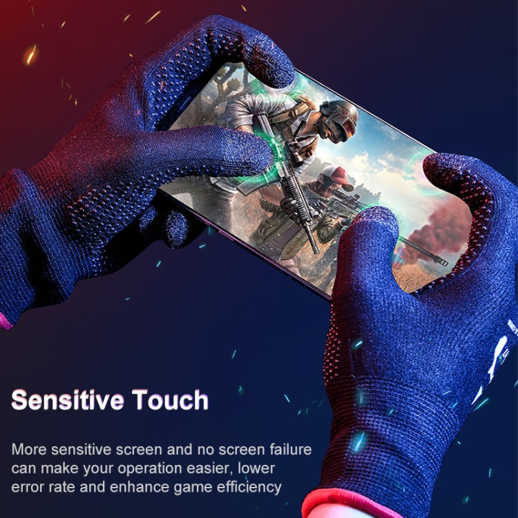 ROCK i28 Super Conductive Silver Fiber Anti-sweat Sensitive Touch Gaming Gloves - Gaming Finger Sleeves by PMC TechLife | Online Shopping South Africa | PMC TechLife