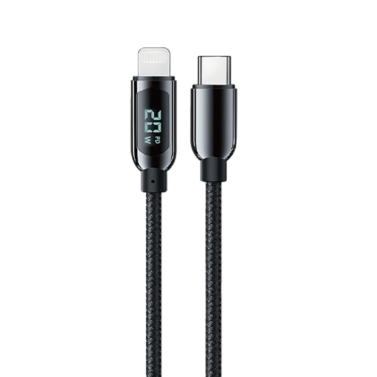 Mutural Li-CC001 1.2m PD20W Digital Display USB-C / Type-C to 8 Pin Charging Data Cable - 2 in 1 Cable by Mutural | Online Shopping South Africa | PMC TechLife | Buy Now Pay Later Mobicred