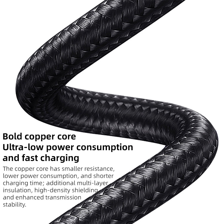 Mutural Li-CC001 1.2m PD20W Digital Display USB-C / Type-C to 8 Pin Charging Data Cable - 2 in 1 Cable by Mutural | Online Shopping South Africa | PMC TechLife | Buy Now Pay Later Mobicred