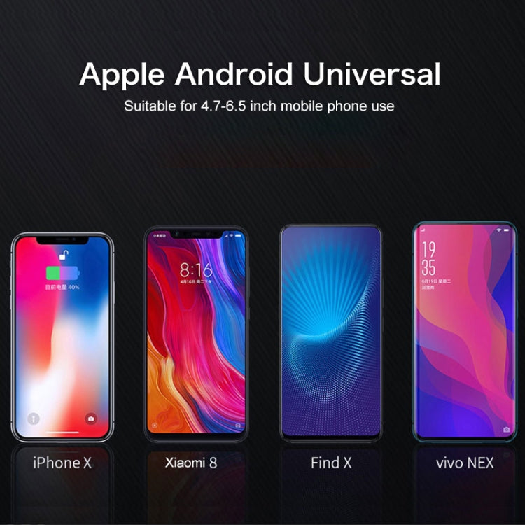 AK77 1200mAh Battery Edition Six-finger Linkage Multi-function Mobile Phone Gamepad with Bracket, Suitable for 4.7-6.5 inch Mobile Phones - Cooling Fan Radiator by PMC TechLife | Online Shopping South Africa | PMC TechLife